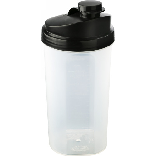 Butelka sportowa 700 ml, shaker Czarny V7468-03 (2)