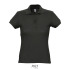 PASSION Damskie POLO 170g Czarny / Czarny opal S11338-BK-XXL  thumbnail