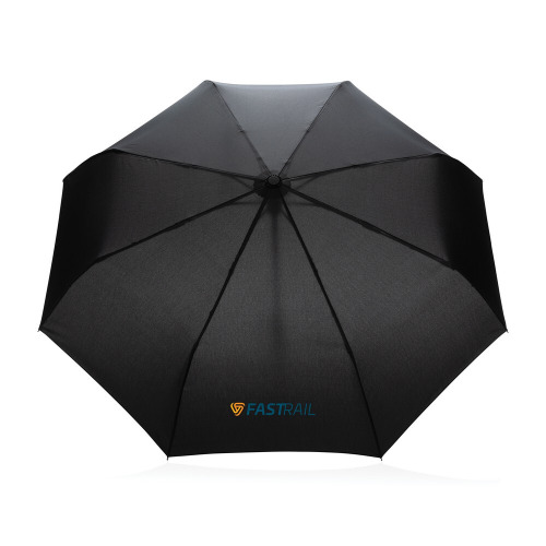 Bambusowy parasol automatyczny 21" Impact AWARE™ rPET Czarny P850.611 (7)