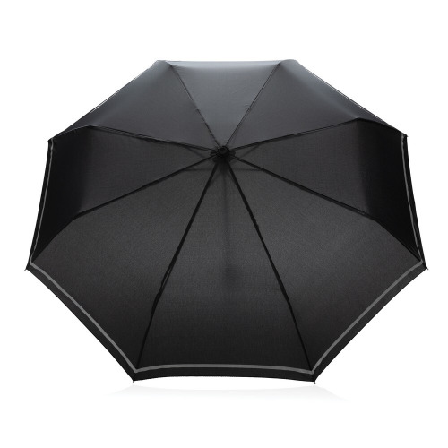 Mały parasol 20.5" Impact AWARE™ rPET Czarny P850.541 (1)