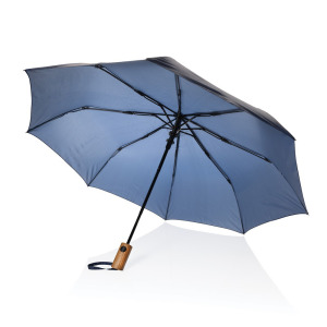 Mały parasol automatyczny 21" Kaycey AWARE™ RPET Granatowy