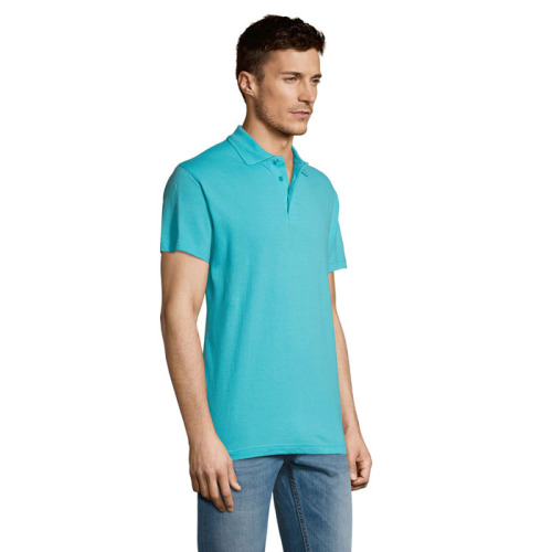 SUMMER II Męskie POLO 170g Atoll blue S11342-AL-XL (2)