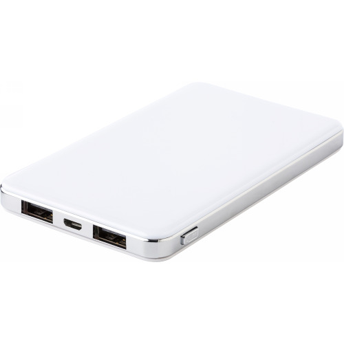 Power bank 5000 mAh biały V3549-02 