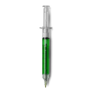 Długopis "strzykawka" | Christine jasnozielony