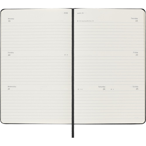 Kalendarz MOLESKINE Czarny VM396-03/2024 (3)