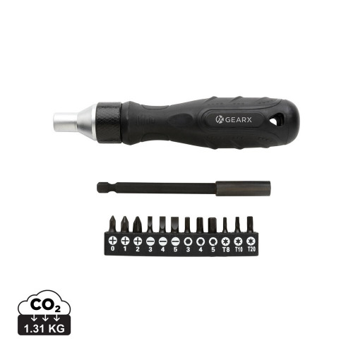 Zestaw narzędzi Gear X Czarny P221.501 (10)