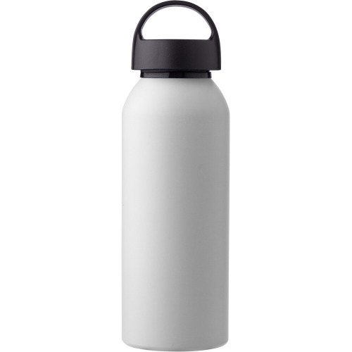 Butelka sportowa 500 ml z aluminium z recyklingu biały V1186-02 
