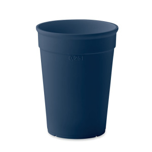 Kubek PP z recyklingu 300 ml Dark Navy