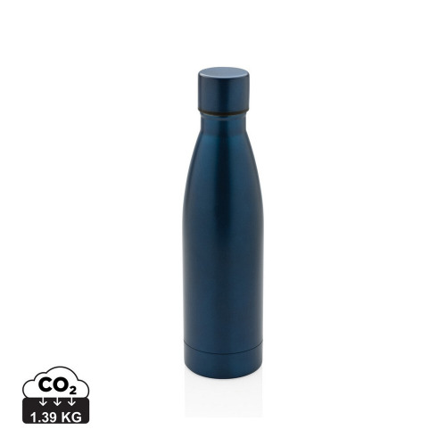 Butelka termiczna 500 ml, stal nierdzewna z recyklingu Blue P433.275 (10)