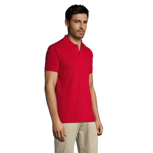 PRIME Męskie polo 200g Czerwony S00571-RD-XXL (2)