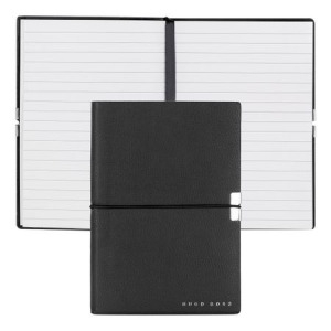 Notes A6 Elegance Storyline Black Lined Czarny