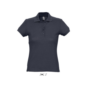 PASSION Damskie POLO 170g Granatowy