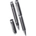 Zestaw piśmienniczy, długopis i pióro kulkowe czarny V1066-03 (17) thumbnail