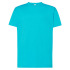 Koszulka męska z okrągłym dekoltem Regular Premium T-Shirt JHK Turquoise test7_TSRA190TUXS  thumbnail