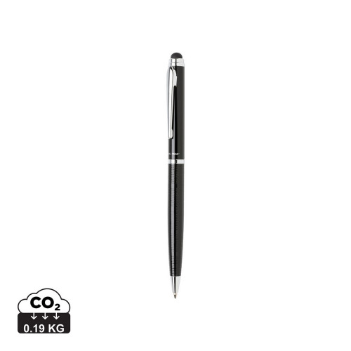 Długopis, touch pen Swiss Peak czarny, srebrny P610.440 (5)