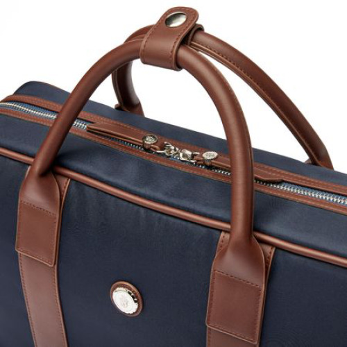 Teczka na dokumenty Button Navy &amp; Brown Granatowy FTD426N (2)