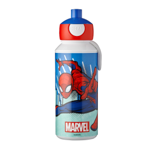 Bidon dla dzieci pop-up Campus 400ml Spiderman 107410065396 Wielokolorowy