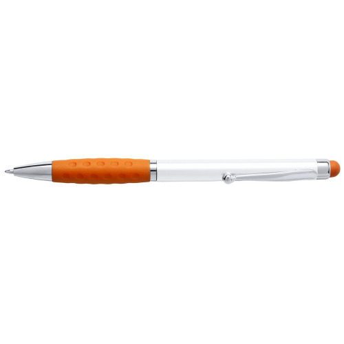 Długopis, touch pen pomarańczowy V1663-07 (2)