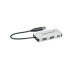 3-portowy hub USB kabel 20cm Srebrny MO2142-14 (3) thumbnail