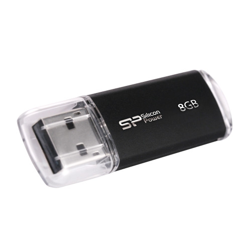 Pendrive Silicon Power Ultima II I-series 2,0 Czarny EG811703 8GB (1)