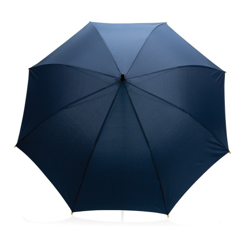 Bambusowy parasol automatyczny 23" Impact AWARE™ rPET Niebieski P850.655 (1)