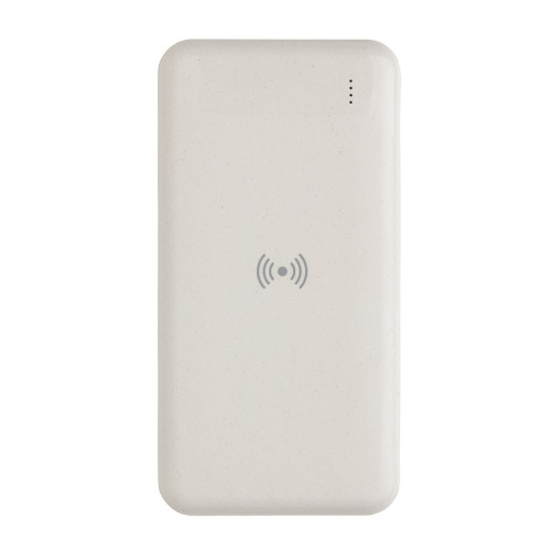 Bezprzewodowy power bank, ładowarka bezprzewodowa Biały P322.673 (5)