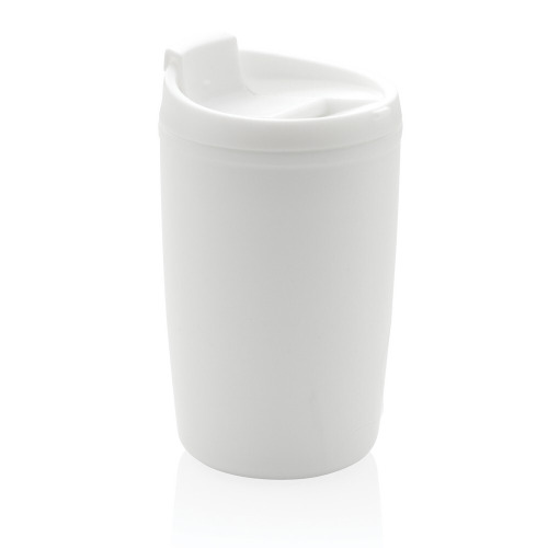 Kubek podróżny 300 ml z PP z recyklingu White P433.083 (5)