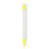 Zestaw piśmienniczy, ołówek, zakreślacz i długopisy z wkładem w kolorze nakrętki biały V1314-02 (3) thumbnail