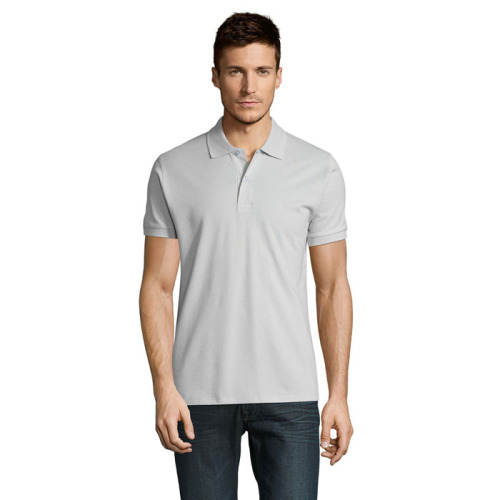 PERFECT Męskie POLO 180g Creamy Blue S11346-CY-XL 