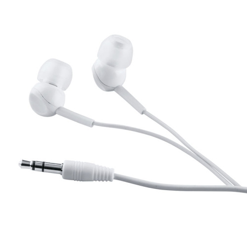 Słuchawki z silikonem biały MO7267-06 (4)