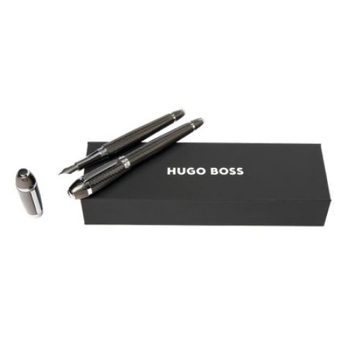 Zesatw upominkowy Hugo Boss pióro wieczne i długopis - HSW4452D + HSW4454D uniwersalny HPBP445D (1)