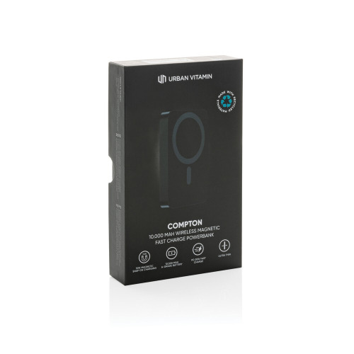 Power bank 10000 mAh Urban Vitamin Compton, RABS Czarny P322.841 (14)