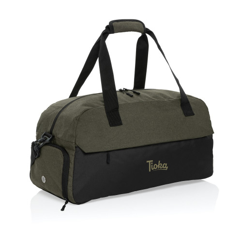 Torba sportowa, podróżna AWARE™ Kazu, RPET Zielony P707.207 (6)