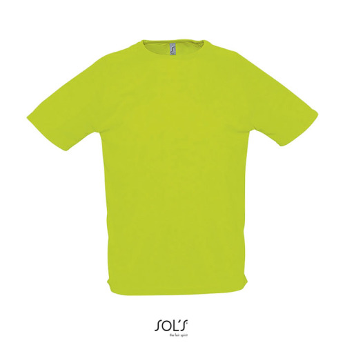 SPORTY Męski T-SHIRT 140g Neon green S11939-NG-L 