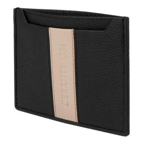 Etui na karty Delano Taupe &amp; Black Beżowy NLC406X (2)