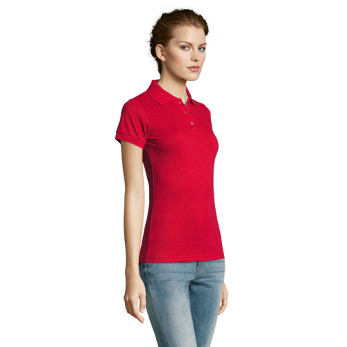 PRIME Damskie POLO 200g Czerwony S00573-RD-3XL (2)