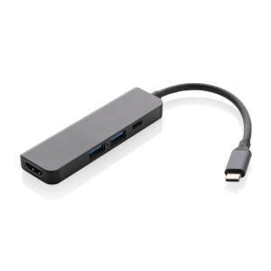 Hub USB 3.0 i USB typu C Terra, wejście HDMI 4K, RABS