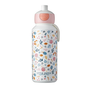 Bidon dla dzieci pop-up Campus 400ml Little Dutch Spring Flowers Mepal