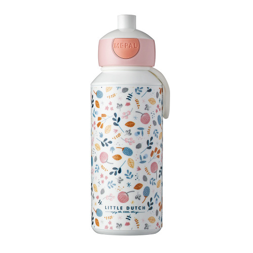 Bidon dla dzieci pop-up Campus 400ml Little Dutch Spring Flowers Mepal Wielokolorowy MPL107410065390 