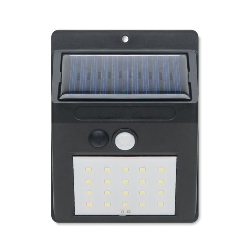 Solarna lampa LED z czujnikami Czarny MO2151-03 (2)