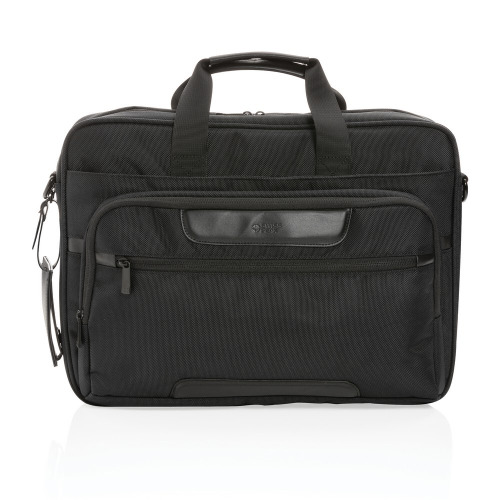 Torba na laptopa 15,6" Swiss Peak Voyager AWARE™ RPET Czarny P732.101 (1)