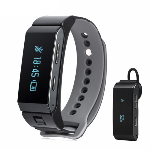 Smartband ze słuchawką Bluetooth 3.0 Czarny EG 020803 