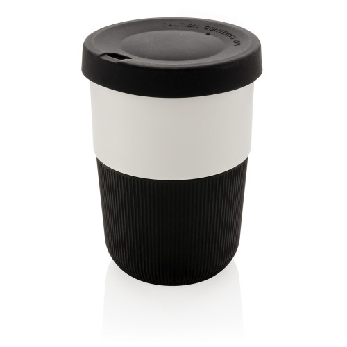 Kubek podróżny 380 ml Coffee to go z PLA Czarny P432.831 