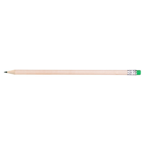 Ołówek z gumką zielony V1695-06 (1)