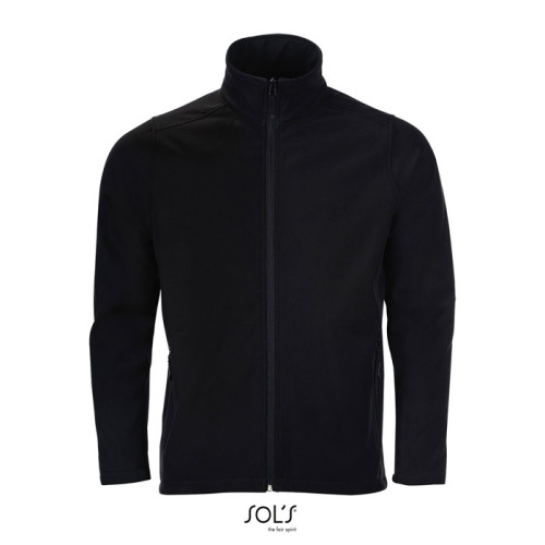 RACE męski softshell Czarny / Czarny opal S01195-BK-L 