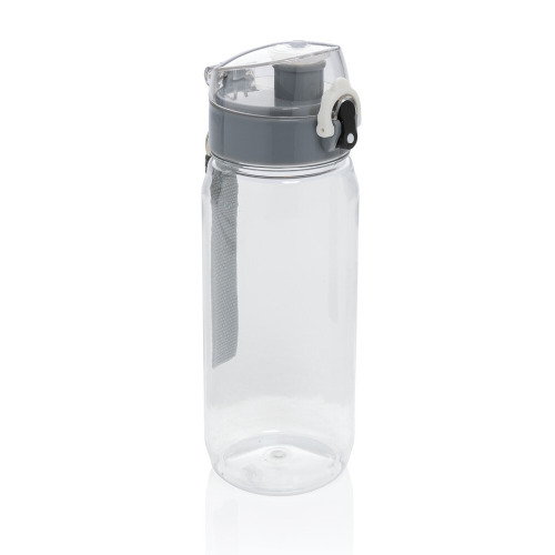 Butelka sportowa 600 ml Yide, RPET Transparentny P437.000 