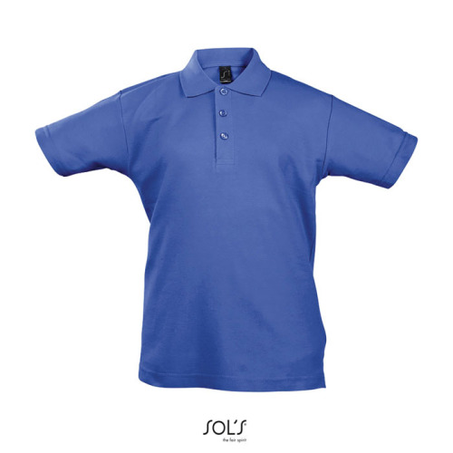 SUMMER II Dziecięce POLO Niebieski S11344-RB-4XL 