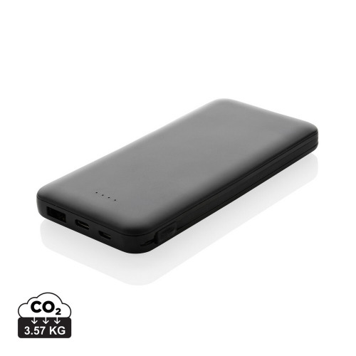 Power bank 10000 mAh Lockhart, zintegrowane kable Black P322.431 (13)