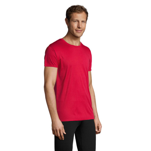 SPRINT UNI T-SHIRT 130g Czerwony S02995-RD-M (2)