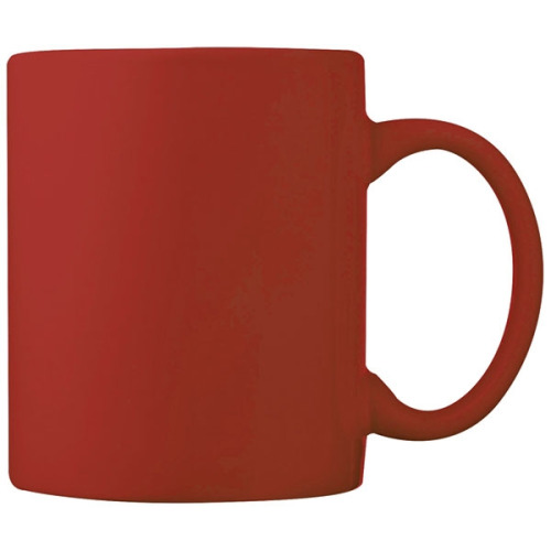 Kubek ceramiczny LISSABON 300 ml czerwony 009505 (1)